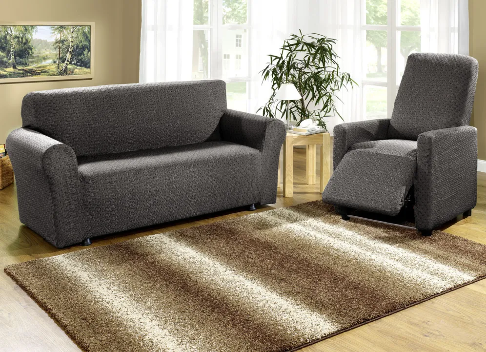 Stretchbezüge mit schöner Strukturierung