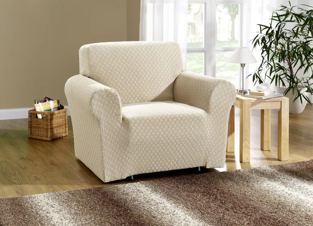 Stretchbezüge mit schöner Strukturierung