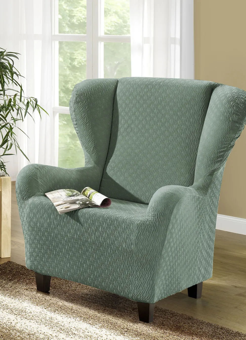 Stretchbezüge mit schöner Strukturierung