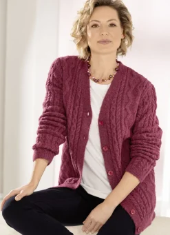 Strickjacke in sehr flauschiger Qualität