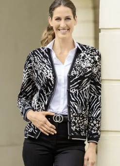 Strickjacke in weichem Griff