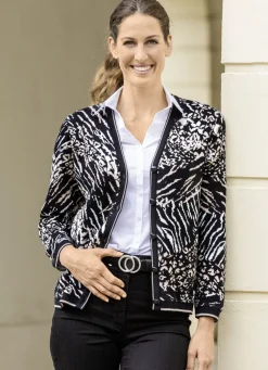 Strickjacke in weichem Griff