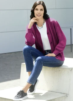 Strickjacke mit flauschig weichem Griff