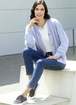 Strickjacke mit flauschig weichem Griff