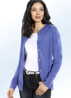 Strickjacke mit Schurwolle