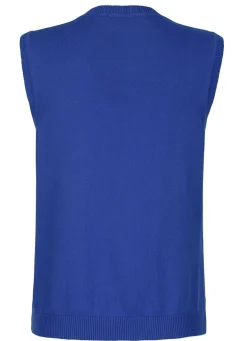 Stricktop aus reiner Baumwolle