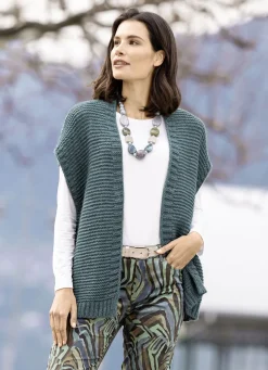 Strickweste mit Alpaka