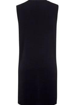 Strickweste mit dekorativem Verschluss