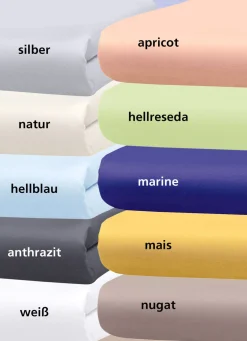 Superweiche Spannbetttücher und Kissenbezüge