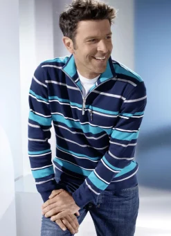 Sweatshirt mit Reißverschluss-Brusttasche