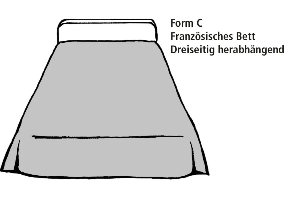 Tagesdecke mit naturnahen Blättermotiven
