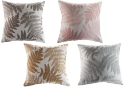 Tagesdecke mit naturnahen Blättermotiven