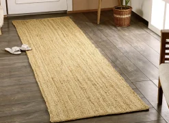 Teppiche und Brücken aus Jute