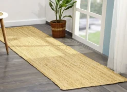 Teppiche und Brücken aus Jute