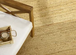 Teppiche und Brücken aus Jute