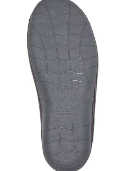 Textil-Hausschuh in Cord-Optik