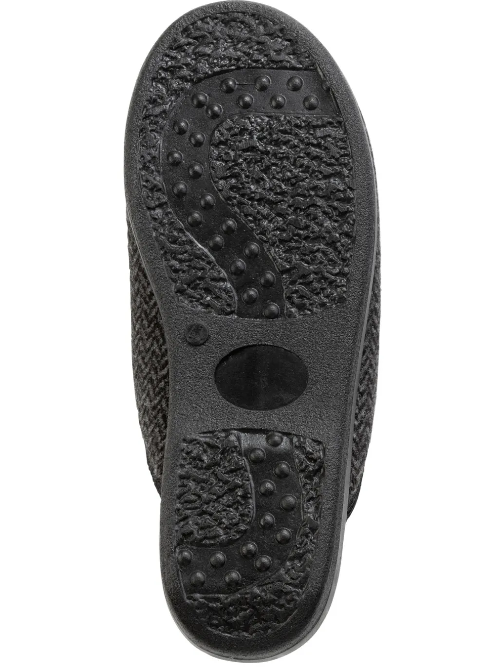 Textil-Pantoffel mit Warmfutter aus reiner Wolle