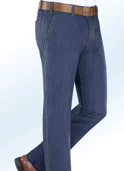 Thermojeans mit Dehnbund in 5 Farben