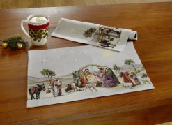 Tisch- und Raumdekoration aus Gobelin