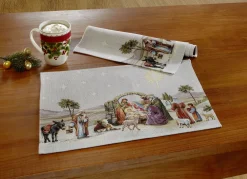 Tisch- und Raumdekoration aus Gobelin