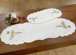 Tisch- und Raumdekoration mit echter Plauener Spitze