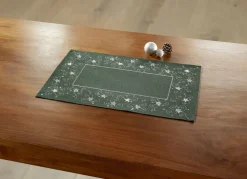 Tisch- und Raumdekoration mit Glitzergarn