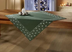 Tisch- und Raumdekoration mit Glitzergarn