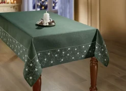 Tisch- und Raumdekoration mit Glitzergarn