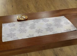 Tisch- und Raumdekoration mit Glitzergarn