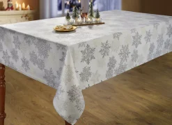 Tisch- und Raumdekoration mit Glitzergarn