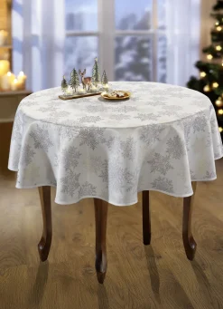 Tisch- und Raumdekoration mit Glitzergarn