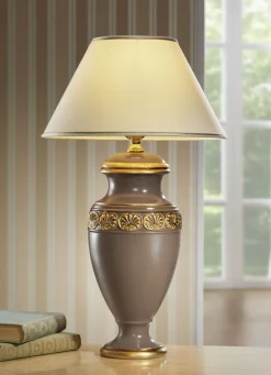 Tischleuchte aus italienischer Keramik