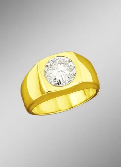 Toller Partnerring aus massivem Gold