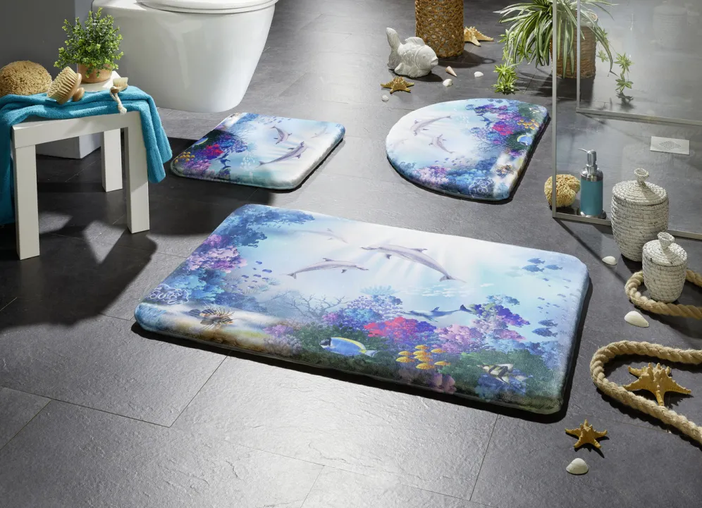 Traumhafte Badgarnitur in barfußweicher Qualität