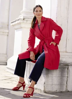 Trenchcoat mit Gürtel
