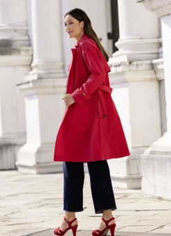 Trenchcoat mit Gürtel