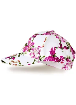 Trendige Baseball-Mütze mit exotischem Blumendruck