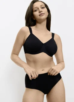 Triumph Slip mit Jacquardeinsatz im Vorderteil