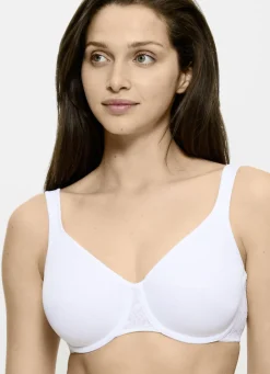 Triumph-Comfort Minimizer-Bügel-BH mit elastischer Tüllstickereispitze