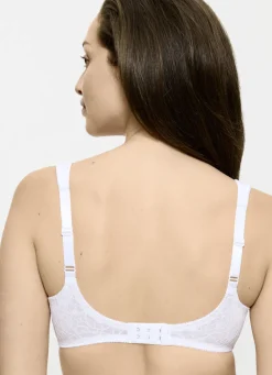 Triumph-Comfort Minimizer-Bügel-BH mit elastischer Tüllstickereispitze