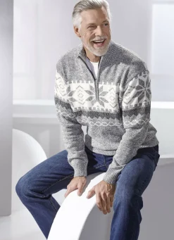 Troyer mit Norwegermuster