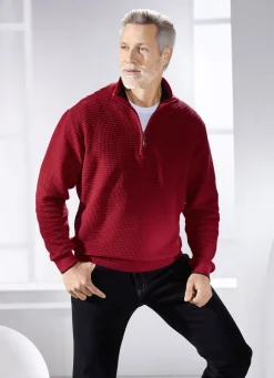 Troyer mit Stehkragen in 2 Farben