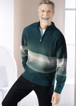 Troyer mit Stehkragen in 2 Farben