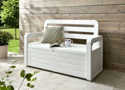 Truhenbank in toller Holz-Optik