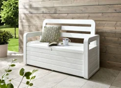 Truhenbank in toller Holz-Optik