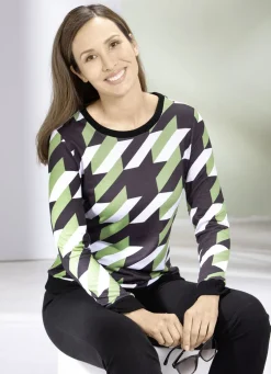 Tunika mit Rippenstrick