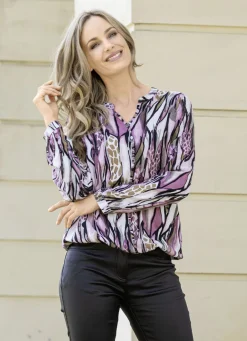 Tunika mit Schmuckknöpfen