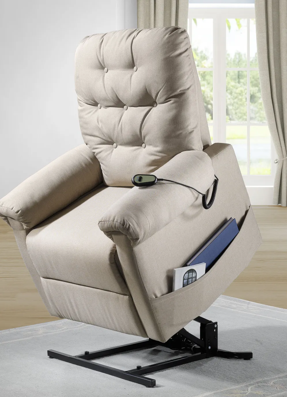 TV-Sessel mit Motor und Aufstehhilfe