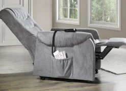 TV-Sessel mit Rollen und Federkern