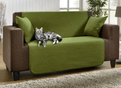 Unempfindliche Sessel-,Couch- und Armlehnenschoner aus Chenille